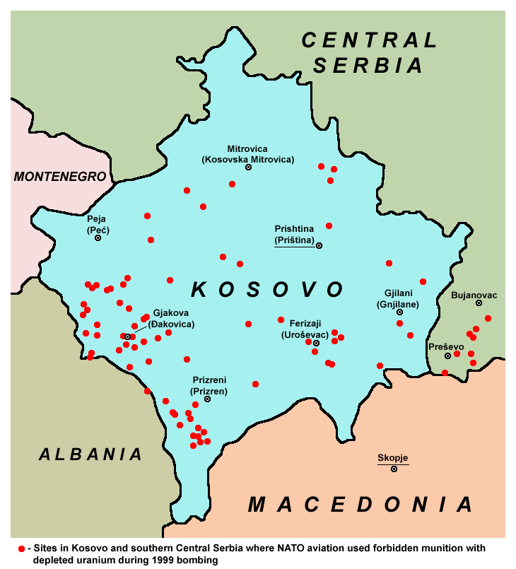 2Kosovo uranium NATO bombing1999